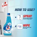 Colin Glass and Surface Cleaner Liquid Refill - 500ml | All-Purpose Glass Cleaner for Car, Kitchen and Home Surfaces | Multi Surface Cleaner.