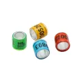 Pigeon Foot Ring 8mm with Numbers Aluminum Plastic Bird Foot Ring Multicolor  Training Tool Ankle rings 10/20/30/50/100pcs. 