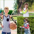 1Pair Arm Sleeves for Kids UV Sun Protection Sleeves Compression Sleeves Cooling Arm Cover Boys Girls Outdoor Sports. 