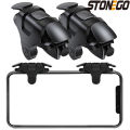 STONEGO 1Pair Mobile Phone Game Trigger for PUBG Aim Shooting L1 R1 ABS Key Button for Universal Gamepad Joystick.