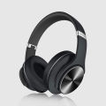 DOQAUS Bluetooth Headphones Over-Ear, 52 Hours Playtime, 3 EQ Modes, Noise-Isolating HiFi Stereo, Deep Bass, Microphone, Soft Earpads for Cellphone/PC (Black). 
