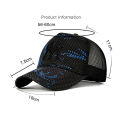 New Summer Hat Men's Letter Embroidery Versatile Couple Sunscreen Sunshade Baseball Cap Sports Tennis Hat Travel Cap Men. 