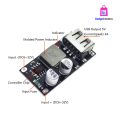 Qc3.0 qc2.0 3V 5V 9V 12V USB Fast Charger DC-DC Buck Converter Charging Step Down Module 6-32V | 18w Fast charging power bank circuit |. 