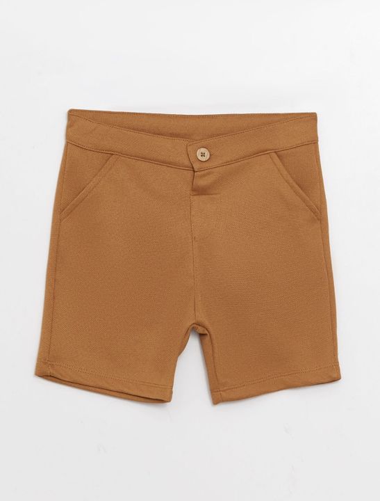 Polo%20Collar%20Short%20Sleeve%20Patterned%20Baby%20Boy%20T-Shirt%20and%20Shorts%202-Pack%20Set%20-%20Image%203