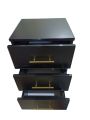 Side Table with 3 Drawer for Large Storage Chester Drawers Space-saving customize. 