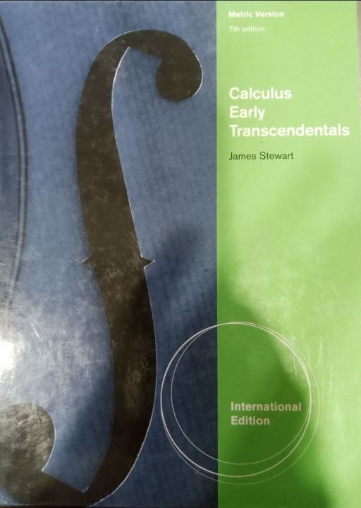 Calculus Early Transcendentals by james Stewart 7th edition