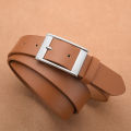 New Men's Luxury Belt PU Leather Belt Metal Pin Buckle High-Quality Well-Known Brand Designer Belt Jeans Men's Belt. 