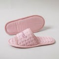 Cotton Casual Home Slippers for Women 2025 Designer Open Toe Slides House Soft Light Summer Elegant Shoes Ladies Flats One Size. 