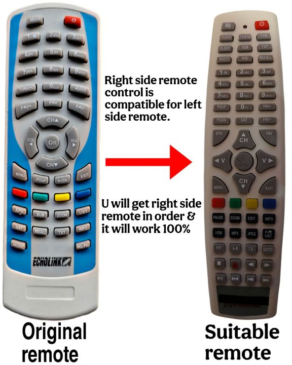 Receiver Remote Control For Startrack And Echolink 888 Alternative Remote