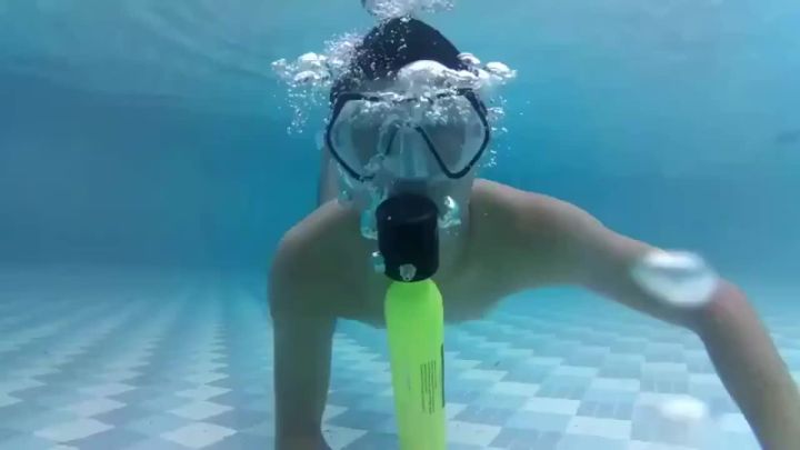 GOYOJO 0.5L Mini Scuba Cylinder Tank Diving Scuba 5-10 Minutes 2025 Underwater Breathing Equipment New Portable Oxygen Kit Lung