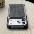 Fashion Hybrid Armor Anti-Fingerprint Case for IPhone 17 Air 16 15 14 Plus 13 12 Pro Max Rugged Frame TPU Back Protective Cover.