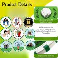 9 counts EA ABS Golf Poker Ball Markers, Best Seller, with PGA Golf Chip Ball Marker, Great Golf  For Golf Lovers Dad. 