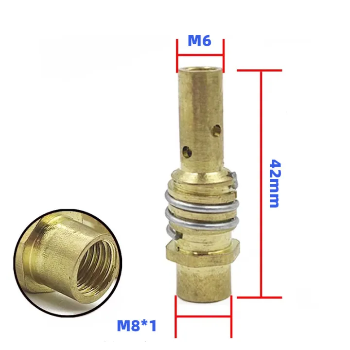 2/5/10pcs%2015AK%20Gas%20Nozzle%20Holder%20with%20Nozzle%20Spring%20For%20MIG/MAG%20Welding%20%20Contact%20Tip%20Holder%20of%20MB%2015AK%20Welding%20Gu*n%20-%20Image%202