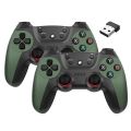 Wireless doubles game Controller For Linux/Android phone For Game Box Game stick PC Smart TV Box 2.4G gamepad Joystick.