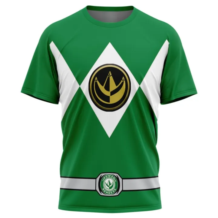 New%20Power%20Rangers%20Dinosaur%20Totem%20Nostalgic%20T-shirt%20for%20Sports%20and%20Fitness,%20Loose%20Large%20Size,%20Adult%20and%20Children's%20Short%20Sleeves%20-%20Image%205