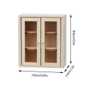 1:12 Dollhouse Miniature Storage Cabinets Bedside Tables Drawer Chest Furniture Model Decor Toy Doll House Accessories.