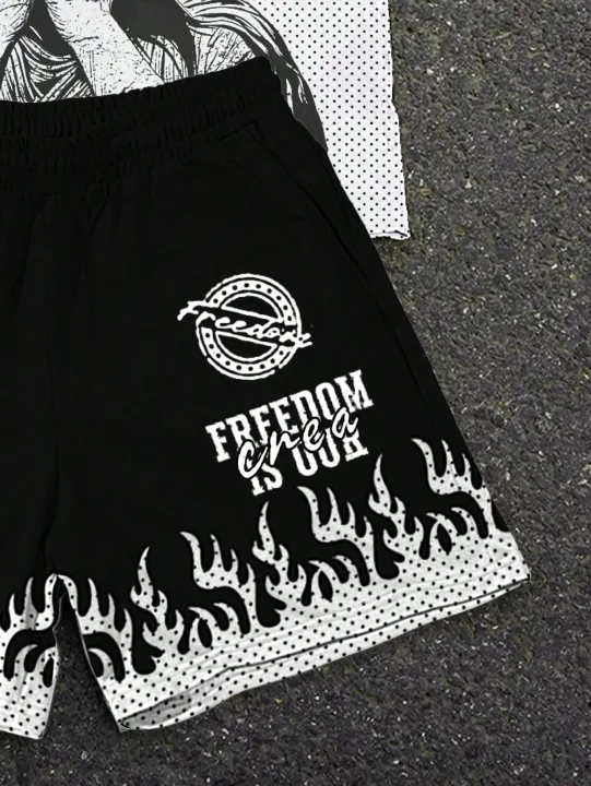 2026%20Summer%20New%20Men's%20Suit%20-%20Street%20Casual%20Fashion%20Comfortable%20Soft%20Breathable%20Lightweight%203D%20Angel%20Pattern%20Print%20-%20Image%204