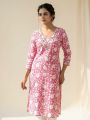 Kurti Set 3 Pcs Women's Fashion Top Bottom And Dupatta Indian Ethnic Wear Clothing. 