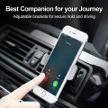 Universal Car Phone Holder Air Vent Mount Holder Universal Car Holder For Cell Phone in Car Mobile Phone Holder Stand Auto Parts.