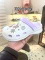 Ladies Comfortable Clogs with Cute Charms – Lightweight Slip-On Daily Wear Shoes. 