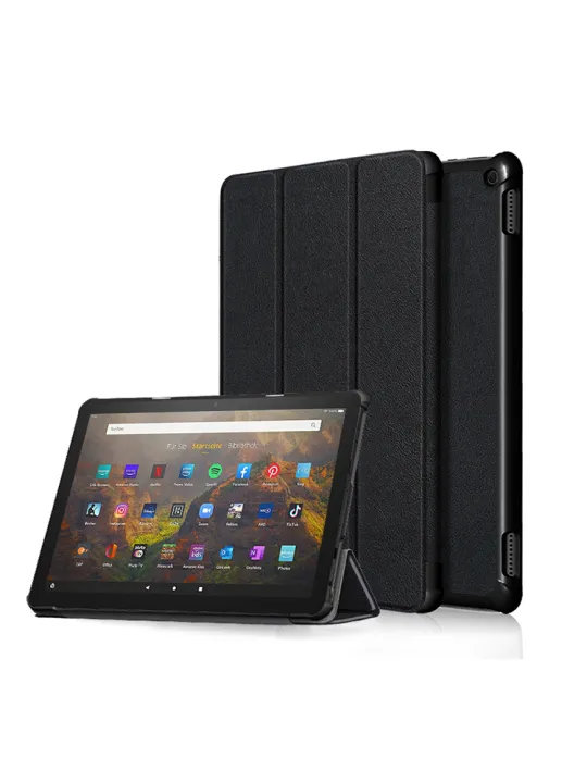 HUWEI%20Smart%20Case%20For%20Amazon%20Kindle%20Fire%20HD%2010%20HD10%20Plus%202021%2010.1''%20Tablet%20PU%20Leather%20Tri-folding%20Stand%20Cover%20T76N2B%20T76N2P%20Case%20-%20Image%206