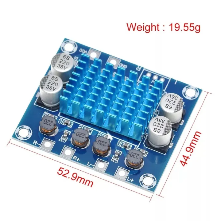 TPA3110%20XH-A232%2030W%20+%2030W%20=%2060W%202.0%20Channel%20Digital%20Stereo%20Audio%20Power%20Amplifier%20Bord%20DC%208-%2026V%203A%20-%20Image%203