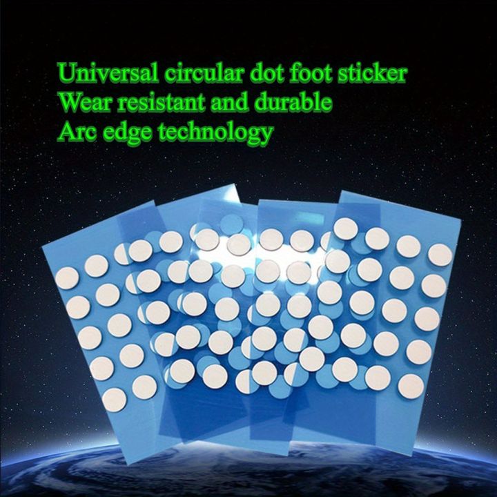40Pcs%206.5mm%20diameter%200.8mm%20thickness%20Small%20Dots%20Universal%20Mouse%20Skates%20for%20%20Rubberized%20Mouse%20Foot%20Glide%20Feet%20Sticker%20-%20Image%204
