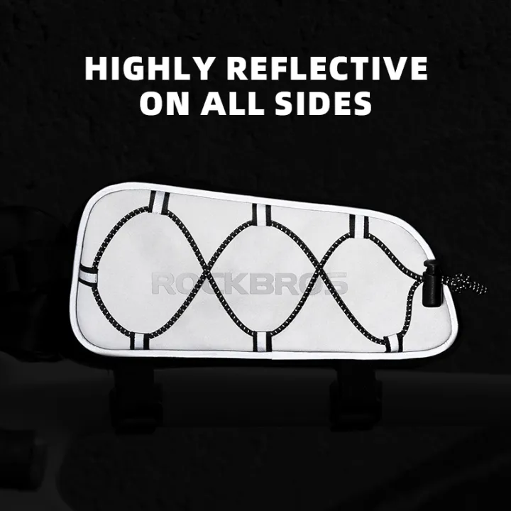 ROCKBROS%20Bicycle%20Top%20Tube%20Bag%20Light%20Reflective%20MTB%20Road%20Bike%20Storage%20Bag%20Portable%200.9L%20Capacity%20Front%20Frame%20Riding%20Cycling%20Bags%20-%20Image%205