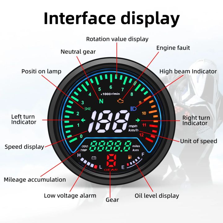 Motorcycle%20Instrument%20Universal%20Speedometer%20Digital%20Dashboard%20Meters%200~12000R/Min%20Tachometer%20with%20Gear%20Fuel%20Level%20Voltage%20Meter%20-%20Image%205