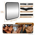 1pc Shatterproof Baby Car Mirror Car Safety Seat Rearview Mirror, Easy Install, Universal Fit.