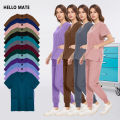 Men Women Jogger Suit Doctor Dentist Overalls Medical Nurse Surgical Uniforms Solid Color Pockets Elastic Quick-drying Top+pants. 