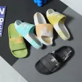Men Women 3D Printing Stlye Slippers Summer Indoor Home New Bathroom Anti Slip Soft Sole Slippers EVA Fashion Trend Slippers. 
