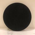 Hp Round black canvas 12x12 -- 1pcs.