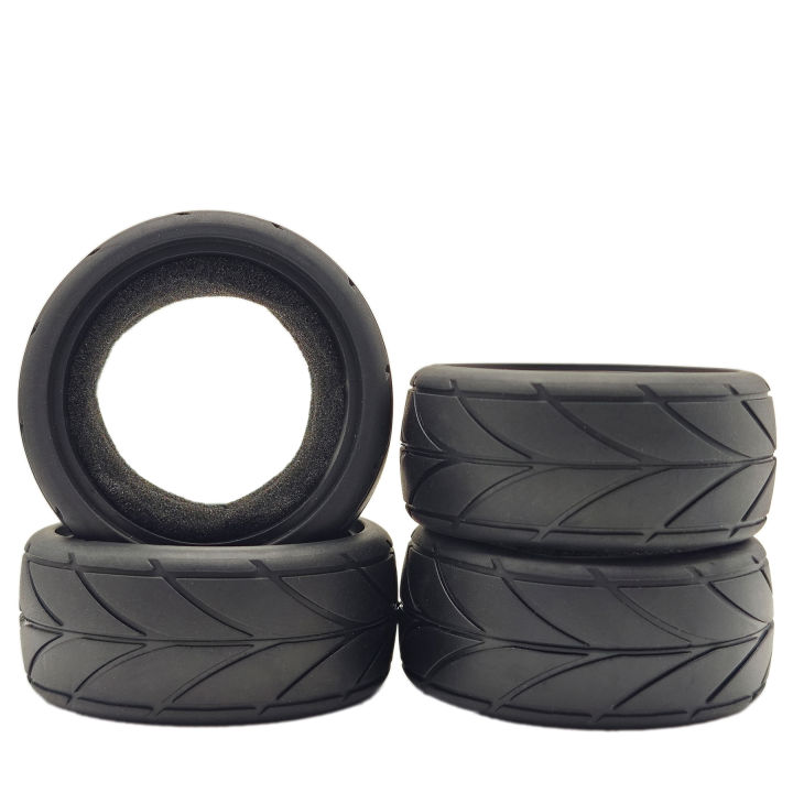 4PCS%2064MM%201/10%20Flat%20Track%20Tire%20For%20HSP%2094123%2094122%20TT01%20FW06%20Racing%20Road%20Tire%20Flat%20Track%20Tire%20-%20Image%207