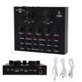 V8 sound card - V8 Live USB Sound Card Ideal for Live Broadcast, Karaoke, and Recording. 