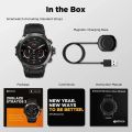 Zeblaze Stratos 2 GPS Smart Watch AMOLED Display 24h Health Monitor Long Battery Life Smartwatch for Men. 