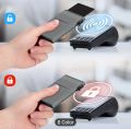 LASVAULT Automatic RFID Blocking Wallet with Smart Pop-Out Card Holder & Slim Design - Large Capacity, Secure RFID Protection, Compact & Portable for Men, Ideal Gift For Everyday Use, Wallet Card Holder, Sleek Wallet, Durable Wallet. 