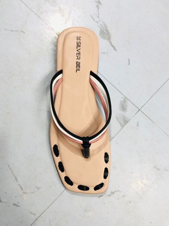New%20Design%20Flat%20and%20Slim%20Two%20Ribbon%20Exclusive%20Fashionable%20Slipper%20Sandal%20For%20ladies%20Girls%20and%20Women's.%20%7C%20Two%20Fita%20-%20Image%205