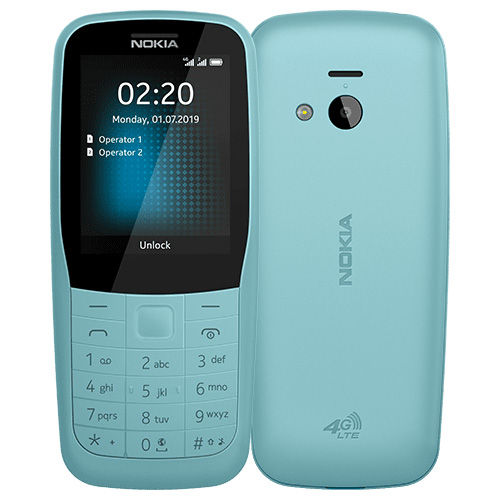 Nokia 220 4G Dual SIM LTE 24MB ROM 16MB RAM