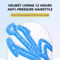 Motorcycle Helmet Interior Pad Flexible Helmet Inner Silicone Pad Breathable Protector Padding Anti-pressure Hair Helmet Gasket. 