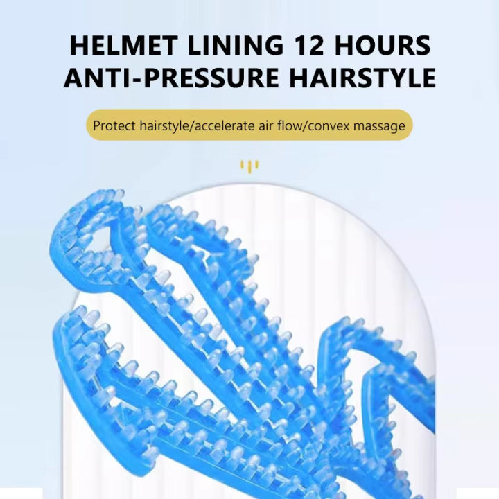 Motorcycle%20Helmet%20Interior%20Pad%20Flexible%20Helmet%20Inner%20Silicone%20Pad%20Breathable%20Protector%20Padding%20Anti-pressure%20Hair%20Helmet%20Gasket%20-%20Image%202
