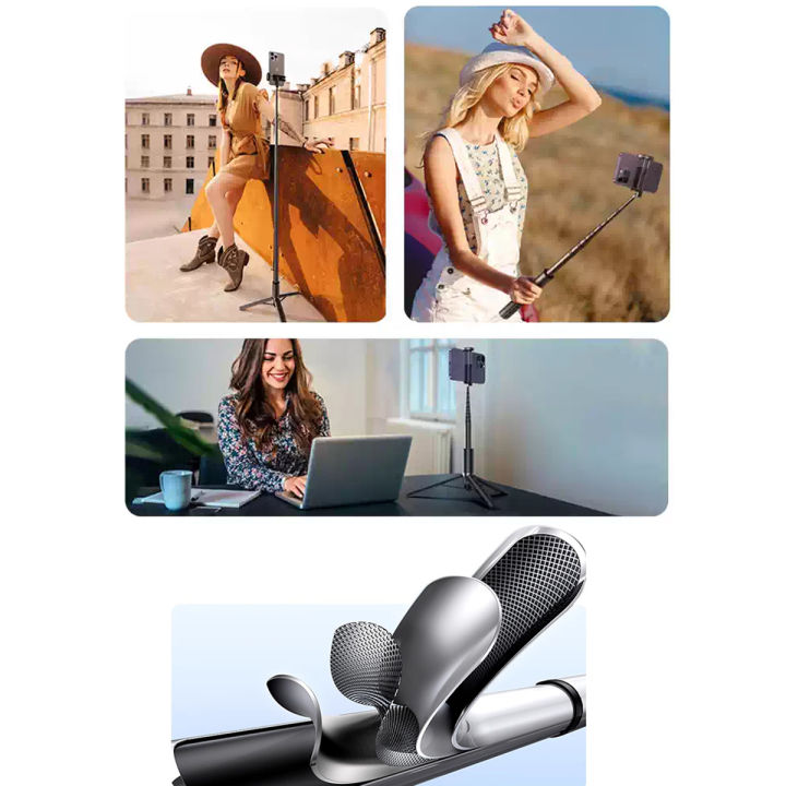 Portable%20Telescopic%20Bluetooth%20Selfie%20Stick%20for%20Live%20Streaming%20Photography%20and%20Travel%20A%20Convenient%20Photo-taking%20Gadget%20-%20Image%203
