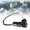 ATV Ignition Switch Key With Wire & Lock for Most Quad Dirt Bikes 50cc/70cc/110cc/125cc/150cc/250cc Motorbike ATV Quad Dirt Bike. 
