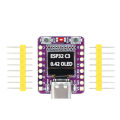ESP32-C3 OLED development board with 0.42 inch OLED module ceramic antenna wifi Bluetooth ESP32 supermini development board. 