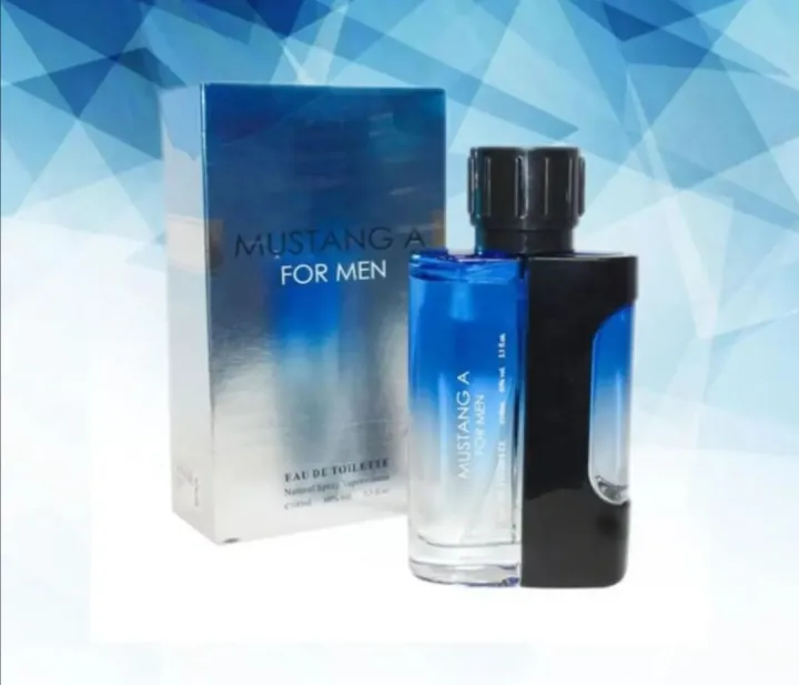 Mustang A for Men 100ml- Mustang Blue Perfume- Eau De Toilette - Perfume Fragran... v
