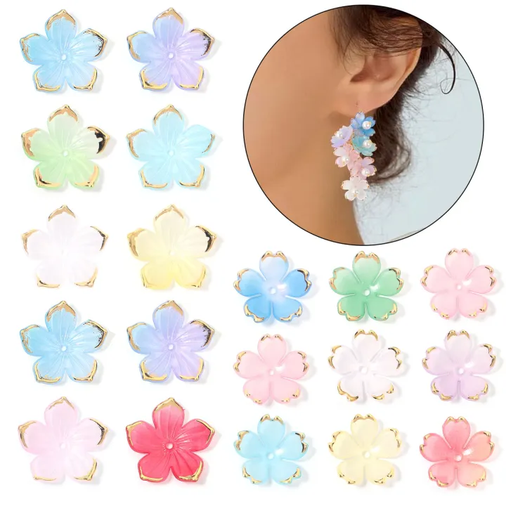 50pcs%2018/23mm%20Flower%20Petals%20Acrylic%20Loose%20Spacer%20Beads%20For%20Jewelry%20Making%20Diy%20Necklace%20Bracelet%20Earring%20Handmade%20Accessories%20-%20Image%204
