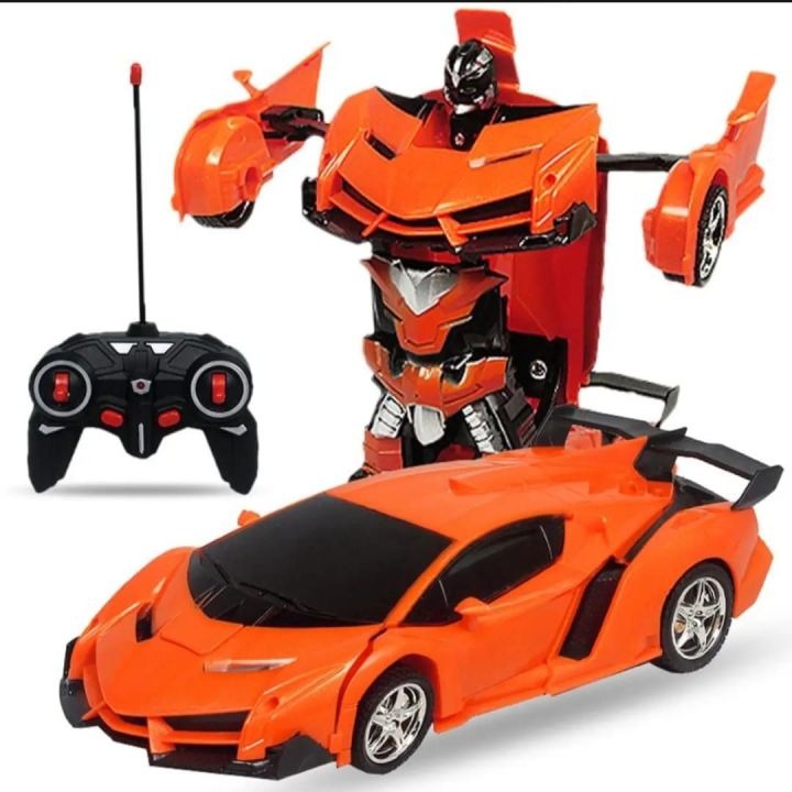 RC Transforming Car Toy Remote Control Vehicle for Kids