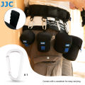 JJC Neoprene Mirrorless Lens Pouch Bag Compact Camera Lens Pouch Case Fold-Over Lens Bag for Fuji Olympus.