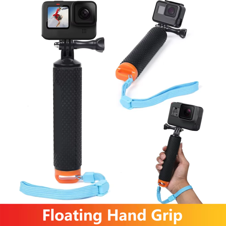 Floating Hand Grip Waterproof Handle Selfie Stick for Hero 13 12 11 10 9 8 7 5 Insta360 SJCAM AKASO OSMO Action Camera