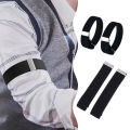 1 Pair Elastic Adjustable Shirt Sleeve Garter Anti-Slip Cuff Holder Armband for Men Women Business Sleeve Strap. 